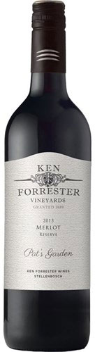 Ken Forrester - Merlot Reserve 2013 75cl Bottle