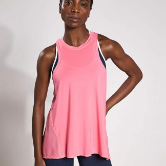 Lilybod Women's Kendall Modal Rich Relaxed Vest Top - Pink, Bright Blue,Dark Blue,Pink,Dark Khaki