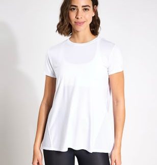 Lilybod Women's Kendall Modal Rich Round Neck T-Shirt - White, White